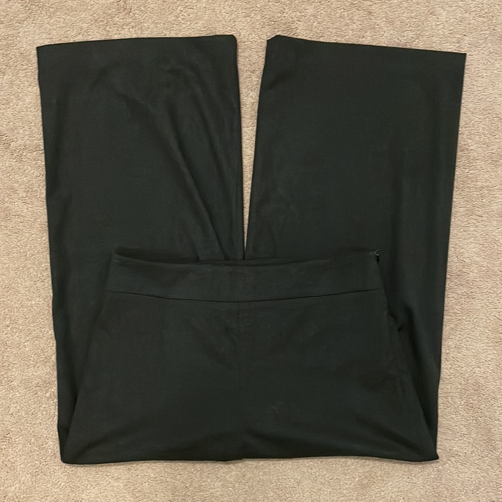 Zara Wide Leg High Rise Cropped Pants